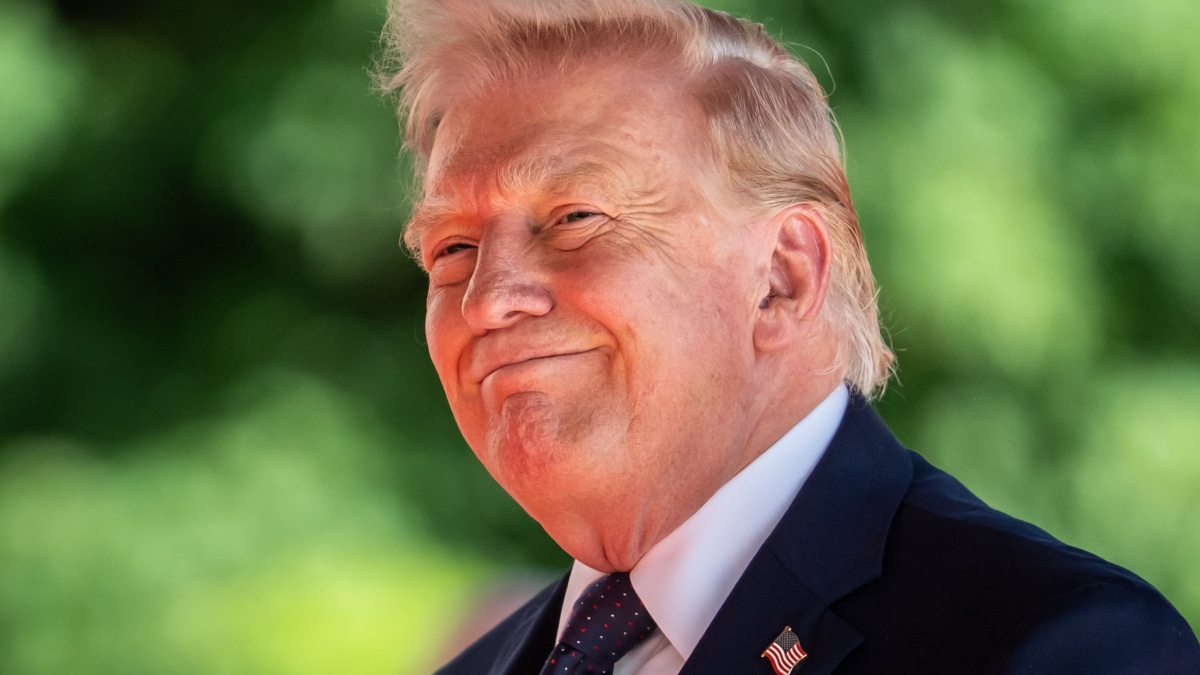 El presidente de Estados Unidos, Donald Trump