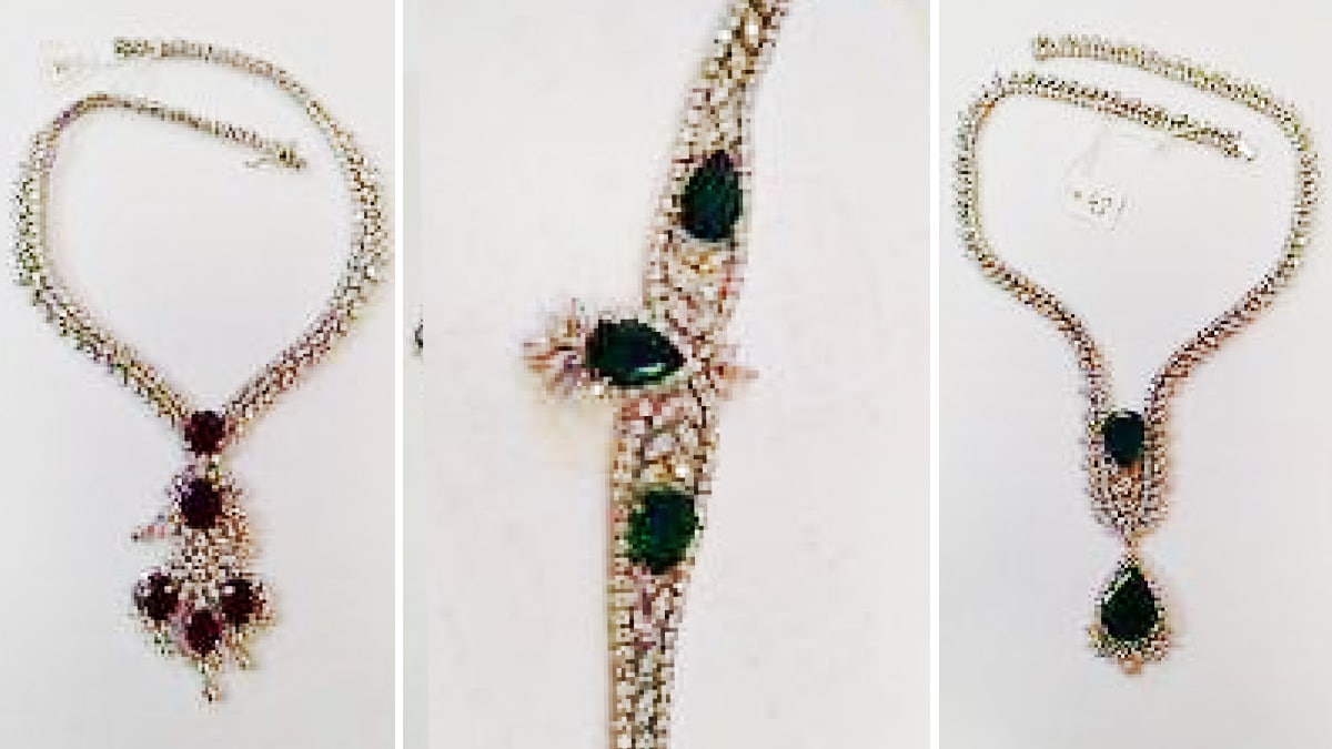 Parte de las joyas encontradas en el despacho de Zapatero