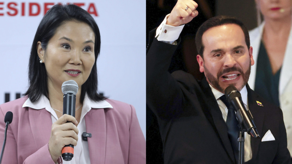Keiko Fujimori y Abelardo de la Espriella, dos manera de hacer política