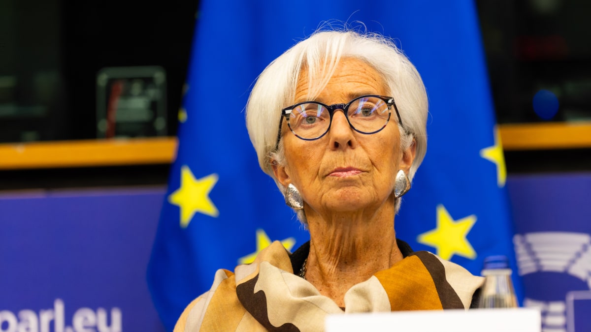 La presidenta del Banco Central Europea, Christine Lagarde