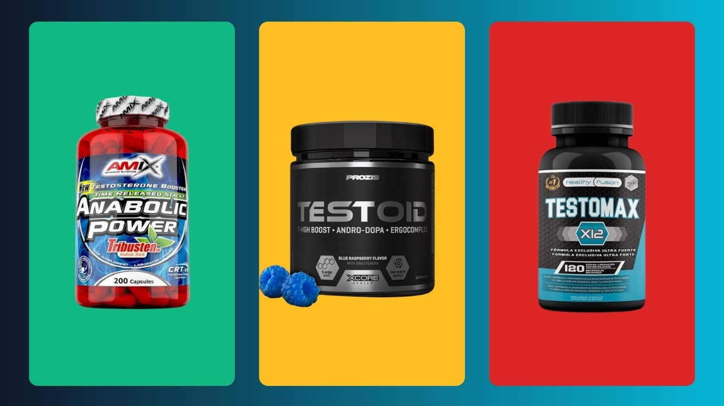 Los 10 mejores suplementos de testosterona natural 2026: Comparativa y ranking