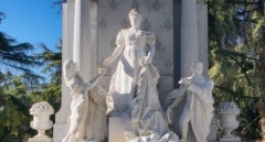 Vandalizan el monumento a 'La Chata' en el Parque del Oeste y roban un busto cercano