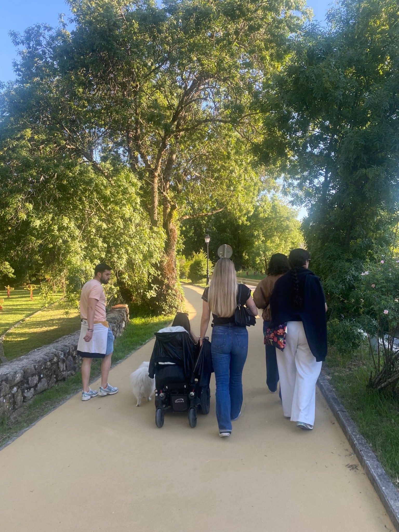 Camino peatonal Rascafría