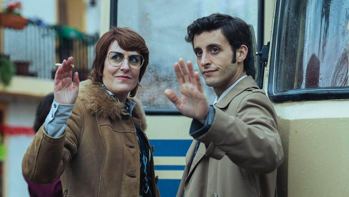 Aixa Villagrán y Daniel Ibáñez en 'Pioneras: solo querían jugar'