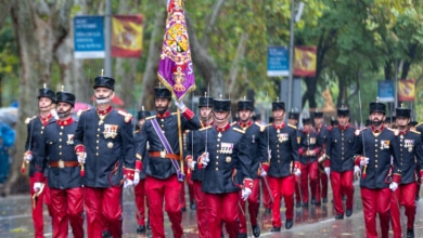 El Regimiento de Infantería Inmemorial del Rey: la unidad militar más antigua del mundo que recibe al Papa León y a los Jefes de Estado
