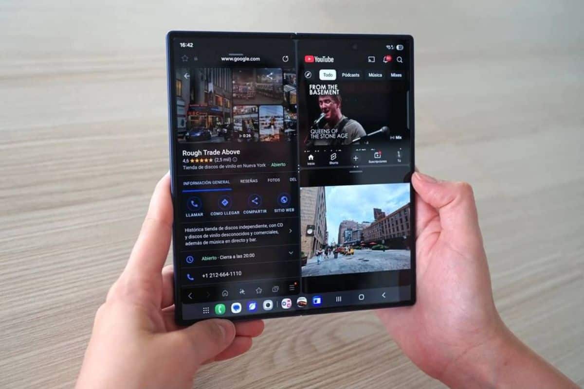 200 MP, IA y pantalla gigante: el Galaxy Z Fold7 baja de precio y es el móvil plegable más deseado del momento