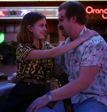 Millie Bobby Brown y David Harbour vuelven a trabajar juntos tras la polémica y supuesta denuncia en 'Stranger Things'