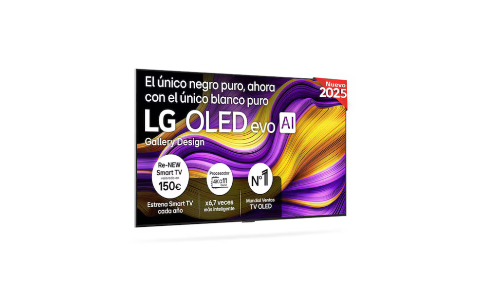 Smart TV LG OLED evo AI G5 65 pulgadas 4K 2025