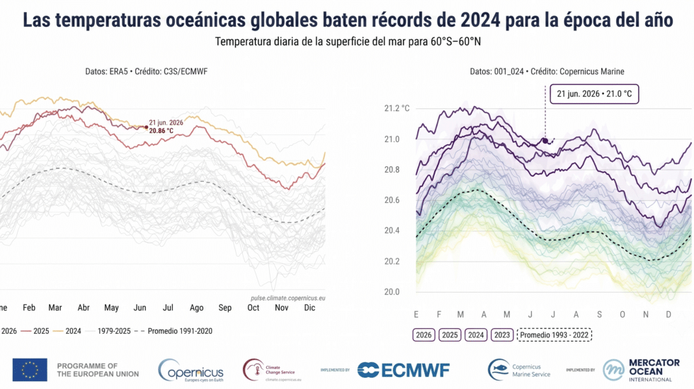 El mar supera su récord de calor en junio a la espera de un mayor impacto del "super El Niño': “Nos adentramos en territorio inexplorado”