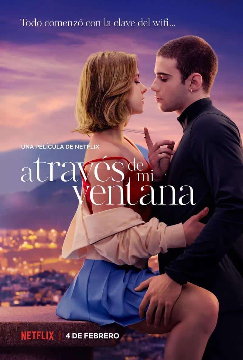 Cartel promocional de A través de mi ventana (2022)