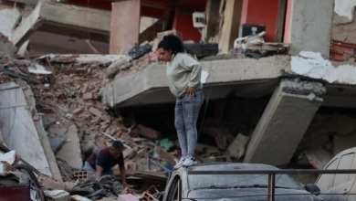 Muere Alazne Solabarrieta en el terremoto, nieta de un exalcalde de Ondarroa exiliado