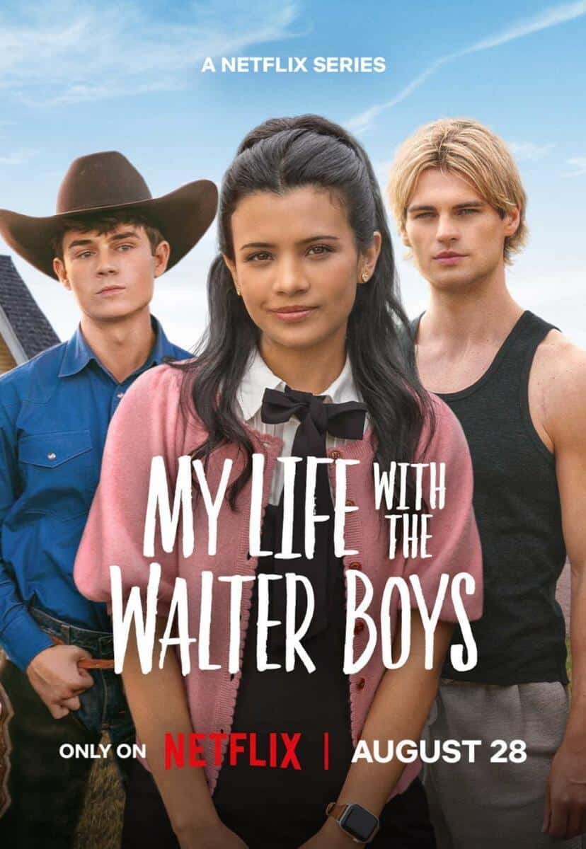 Cartel promocional de Mi vida con los chicos Walter (2023)