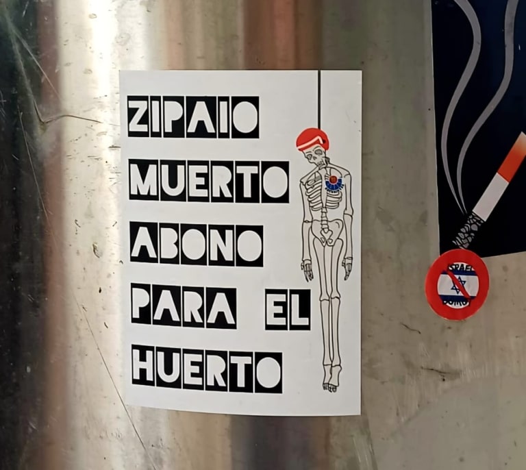 Nuevas amenazas de muerte contra la Ertzaintza: "Zipaio muerto, abono para el huerto"