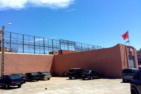 Antiguas instalaciones de la Cárcel Negra de El Aaiún
