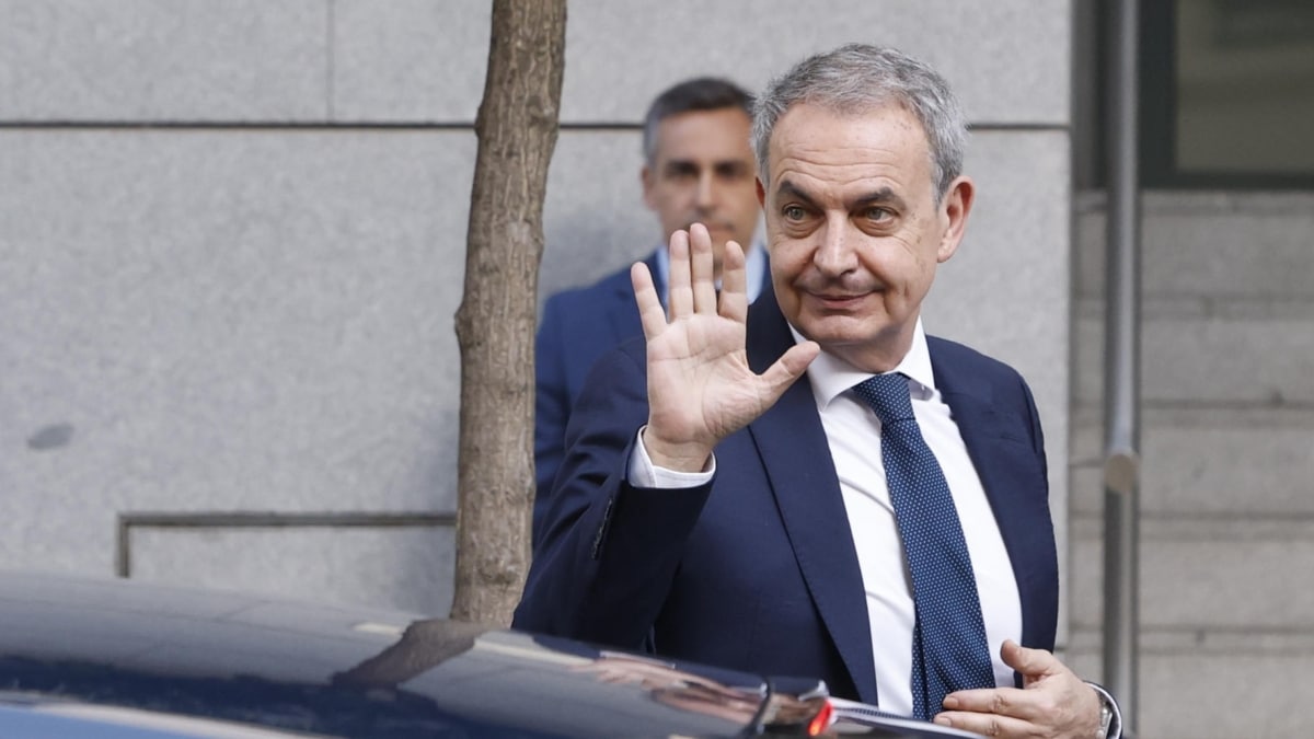 Rodríguez Zapatero declara ante la Audiencia Nacional.