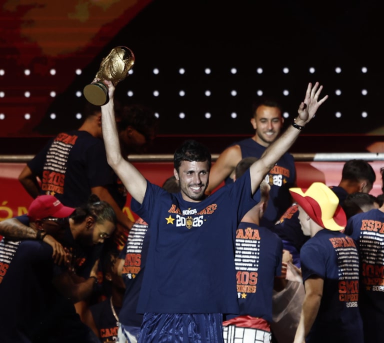 Apoteosis mundial en Madrid: "Somos los Reyes del Mundo"