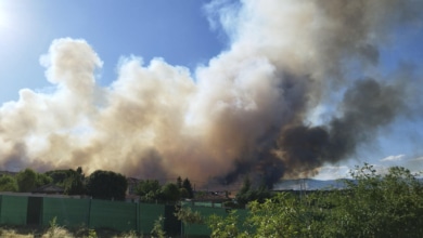 Madrid activa el nivel 2 del Plan INFOMA por el incendio de Lozoyuela y ordena el confinamiento de varias localidades