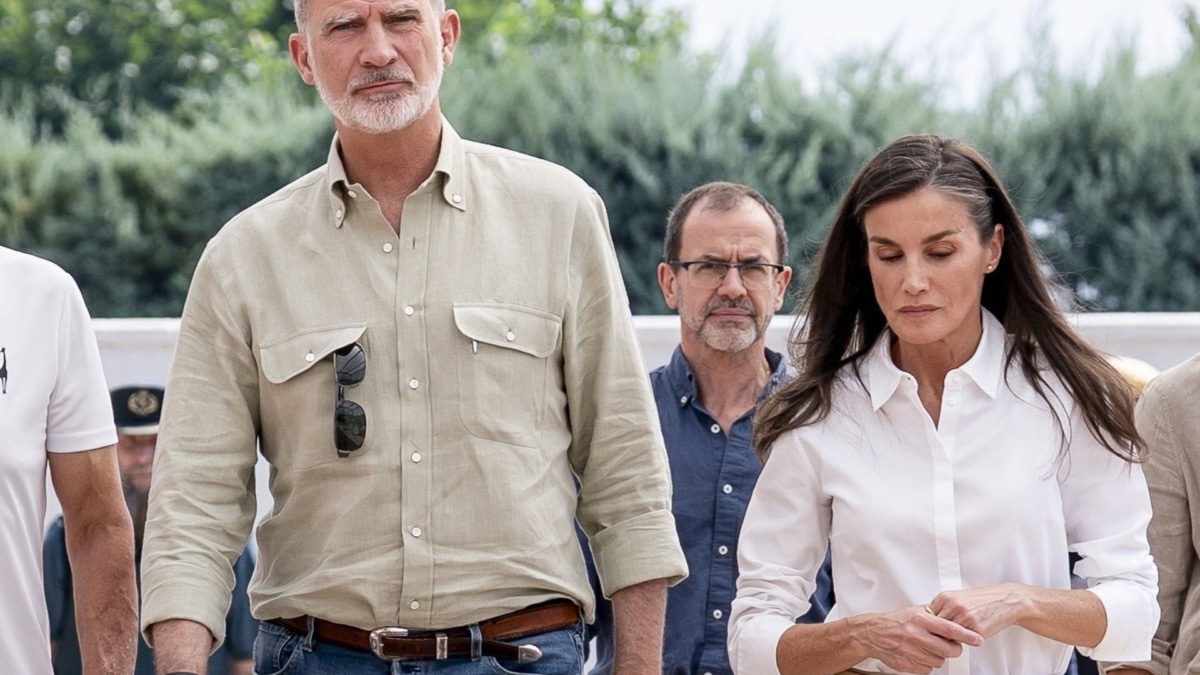 Los Reyes Felipe y Letizia