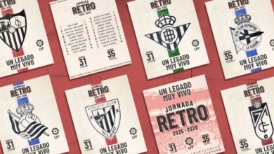 LALIGA repetirá la Jornada Retro en la jornada 31 de la temporada 2026/27