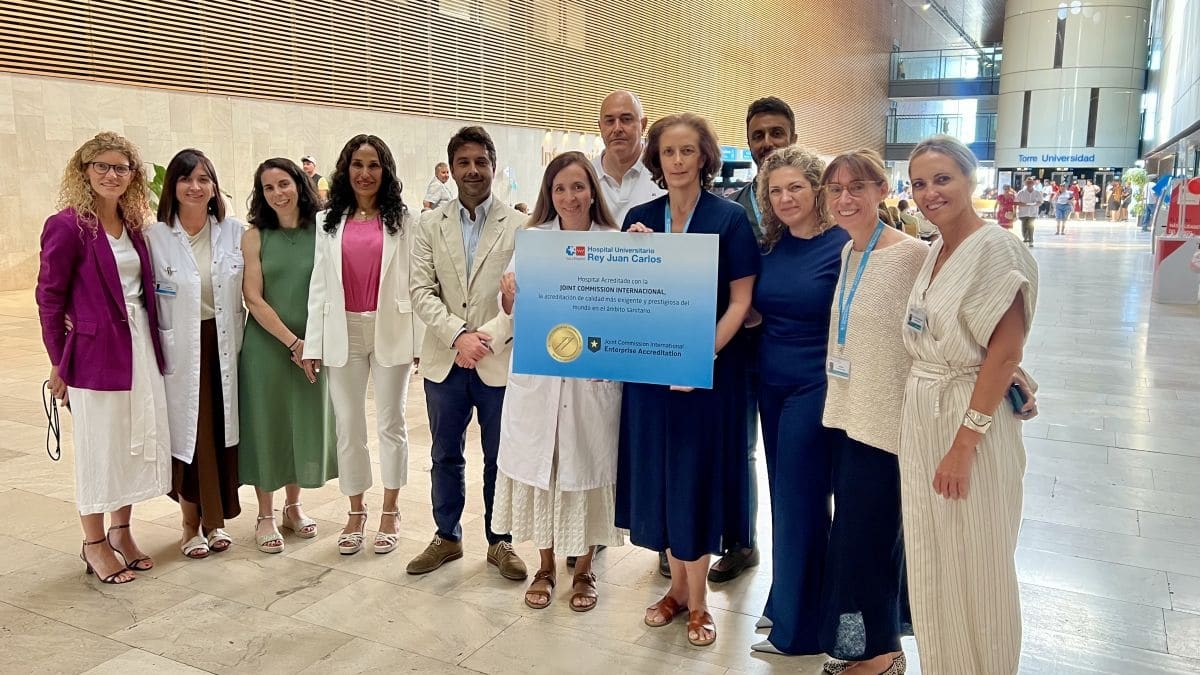 El Hospital Universitario Rey Juan Carlos recibe el sello dorado de la Joint Commission International