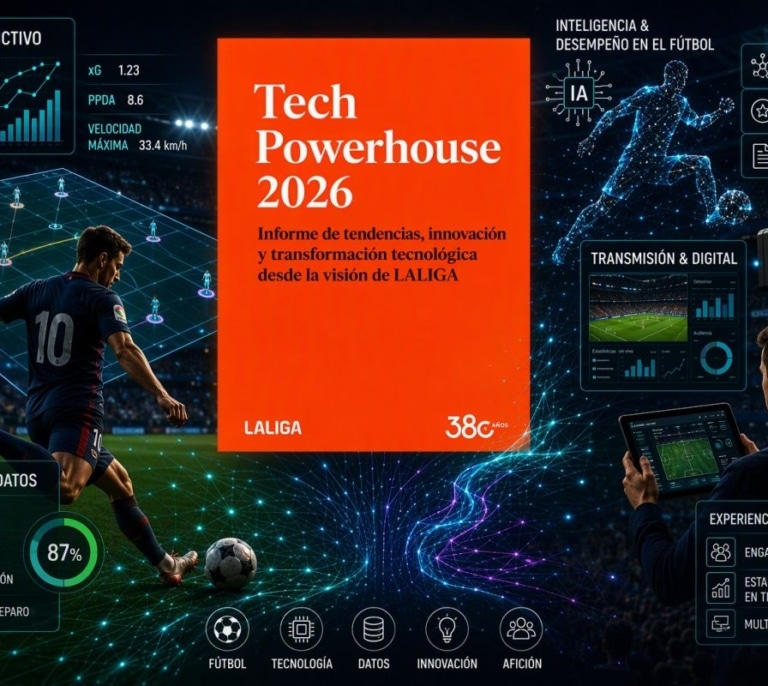 LALIGA lanza Tech Powerhouse 2026, un nuevo observatorio sobre tecnología e inteligencia artificial aplicada al fútbol