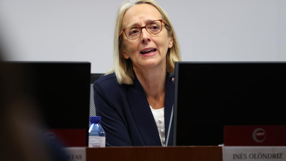 La presidenta de la AIReF, Inés Olondriz