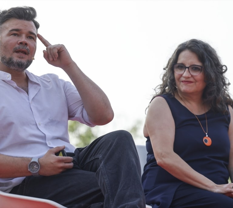 Bildu impidió a Rufián celebrar su acto con Mónica Oltra en el País Vasco