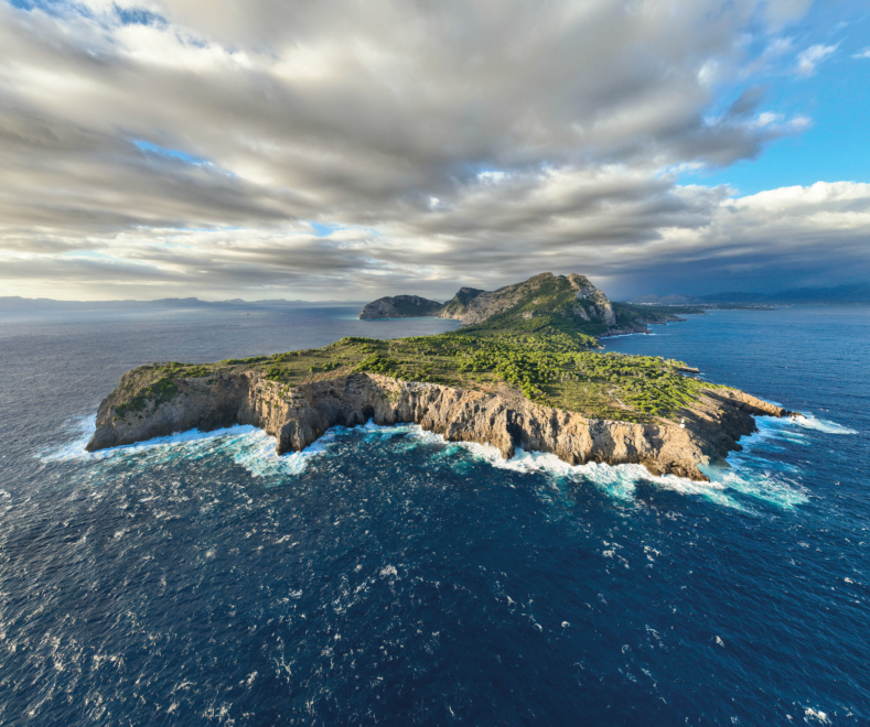 Campo de maniobras y tiro Cabo Pinar, Mallorca (Illes Balears).