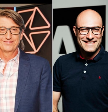 Juan Carlos Rivero (RTVE) y Miguel Ángel Román (DAZN)