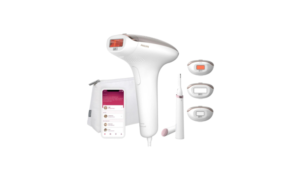 depiladora de luz pulsada Philips Lumea