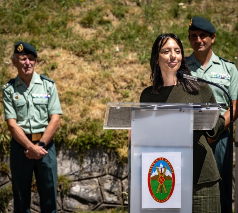 La directora de la Guardia Civil reaparece en su primer acto como imputada sin aludir a la UCO: "Habéis tenido que superar miedos y desconfianzas"