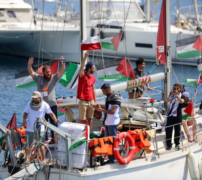 La Audiencia Nacional admite dos querellas contra mandos israelíes por el abordaje de la Flotilla Global Sumud