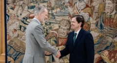 Mañueco se reúne en Zarzuela con el Rey y le traslada la "lealtad" de Castilla y León a la Monarquía