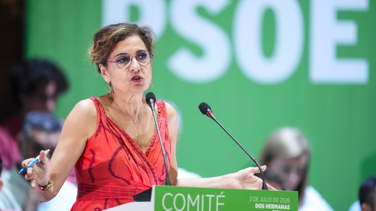 La secretaria general del PSOE andaluz, María Jesús Montero