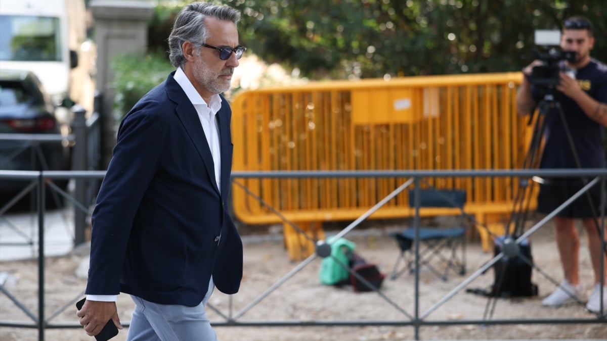 El empresario Joaquín Parra, a su llegada a la Audiencia Nacional, a 8 de julio de 2026.