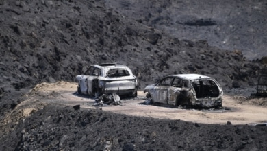 Cinco heridos continúan graves tras el incendio de Los Gallardos, uno de ellos en la UCI