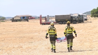 El fuego de Orés en Zaragoza alcanza las 7.600 hectáreas y mantiene evacuados cinco municipios