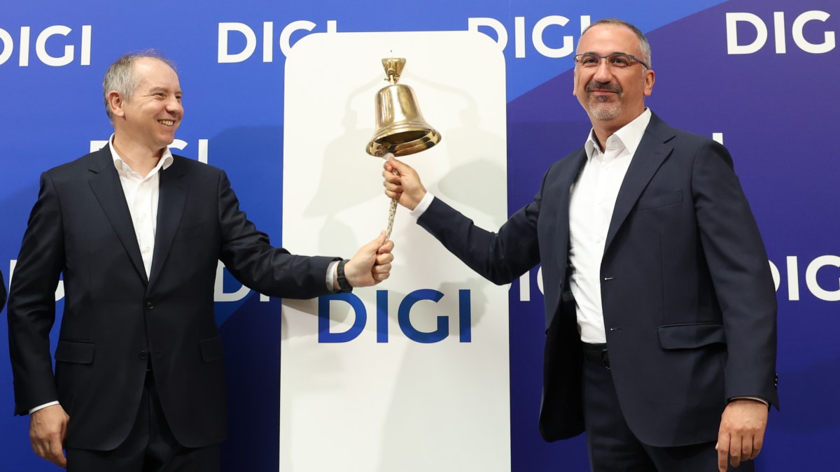 Digi se estrena en bolsa con una subida del 7%