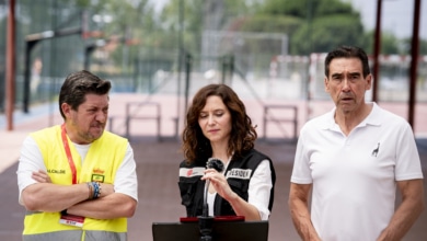 Ayuso advierte de que el incendio en Ávila recrudece la situación en el Pantano de San Juan