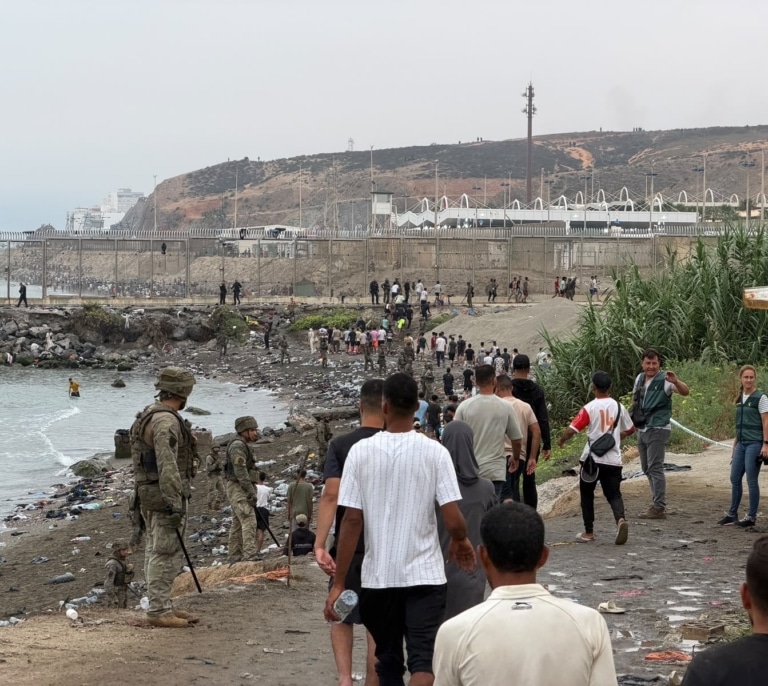 Se eleva a 67 la cifra de migrantes fallecidos tras la entrada masiva a Ceuta
