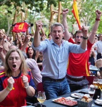 La tregua del fútbol en la bronca política: "Este país se merece [...]