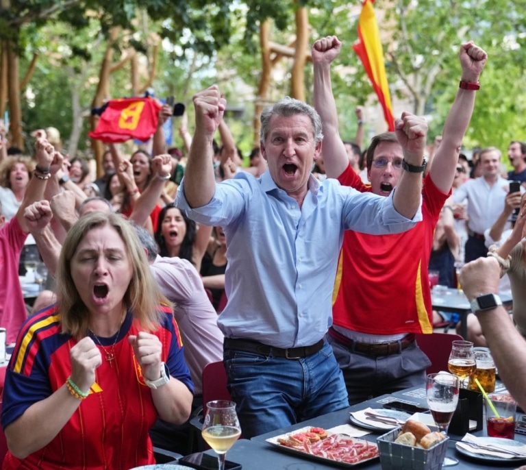 La tregua del fútbol en la bronca política: "Este país se merece una alegría"