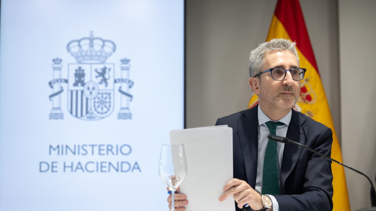 El ministro de Hacienda, Arcadi España