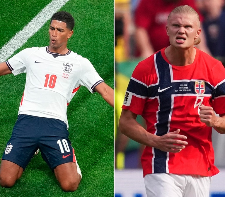 Noruega - Inglaterra: horario y dónde ver el cara a cara entre Haaland y Bellingham en el Mundial 2026