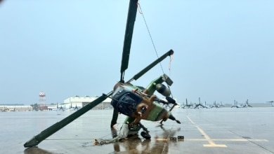 El Ejército de Tierra 'pierde' el 11% de su flota de helicópteros Tigre en un incidente por el mal tiempo