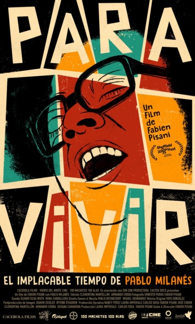 Cartel promocional de 'Para vivir. El implacable tiempo de Pablo Milanés'