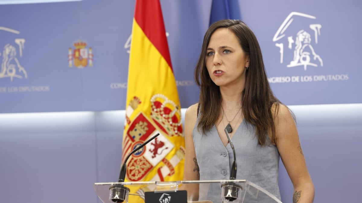 Rueda de prensa de Ione Belarra.