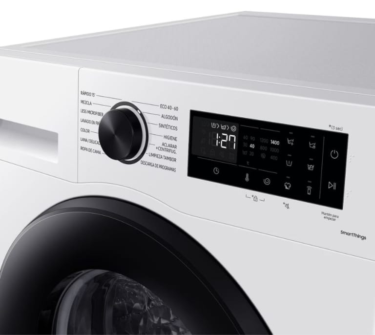 Samsung rebaja esta lavadora con doble beneficio: cuida de tus prendas como ninguna y reduce el consumo de energía en casa