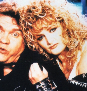 Meat Loaf y Bonnie Tyler en una foto promocional de su álbum conjunto 'Heaven & Hell'.