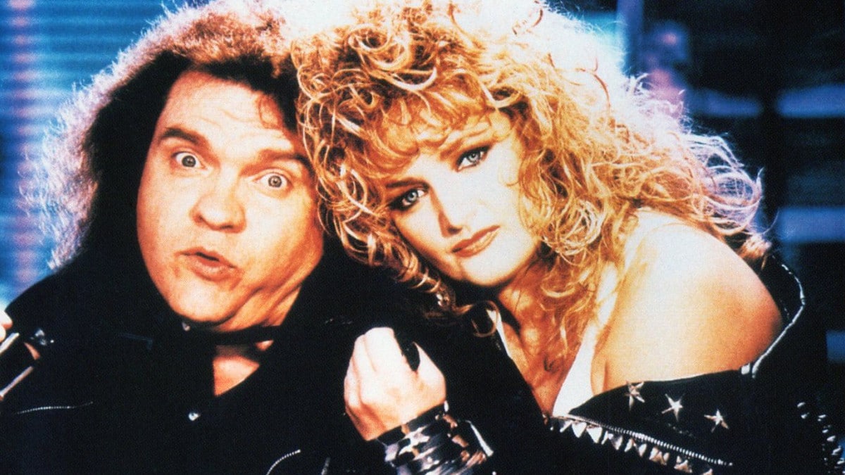 Meat Loaf y Bonnie Tyler en una foto promocional de su álbum conjunto 'Heaven & Hell'.